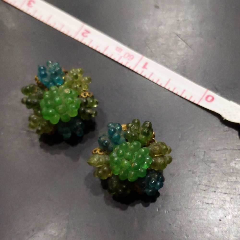 True Vintage West Germany Clip-On Earrings